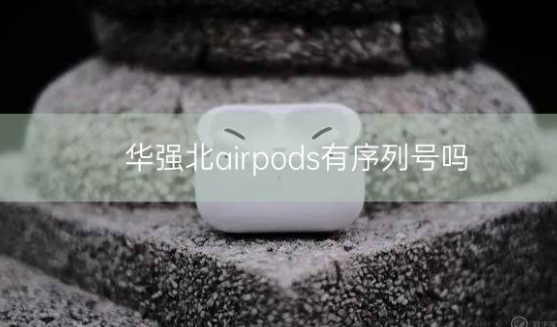 华强北airpods有序列号吗插图