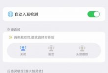 1562e空间音频设置界面_骑士数码